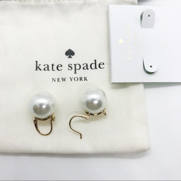 Kate Spade Classic Pearl Drop Earrings